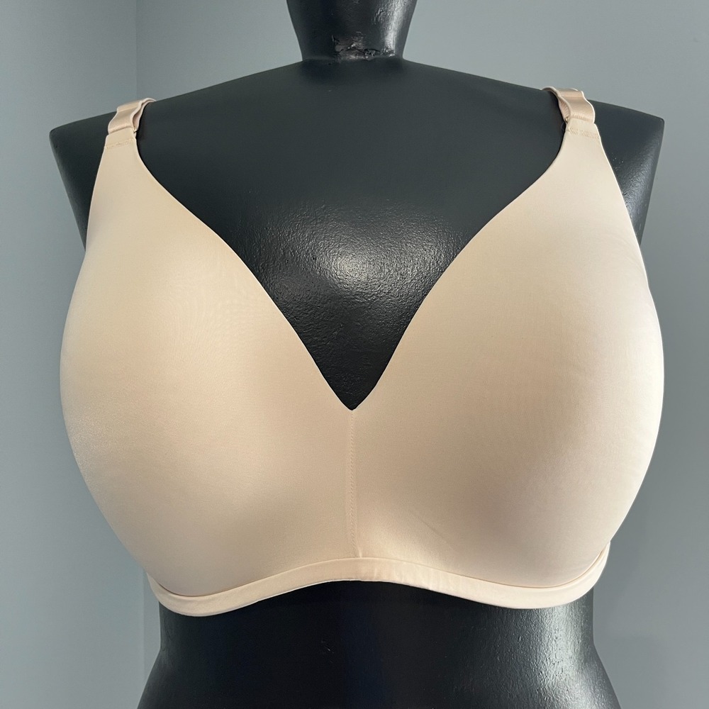 Soma 38DD Women's Vanishing 360 Wireless Bra Comfort Beige